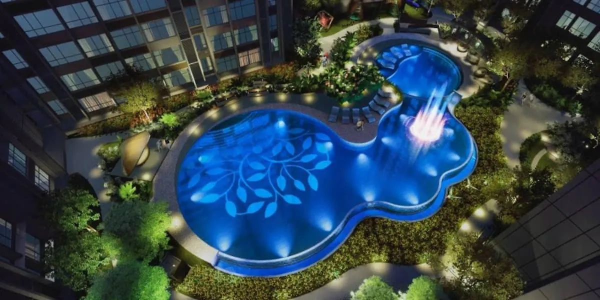 Daire 1 Room Cubic Botanical Swimming Pool Floor Kuala Lumpur Malezya